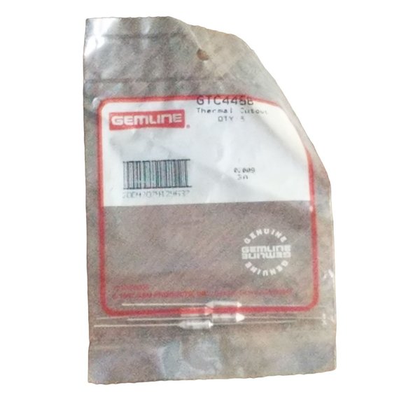Package of 4 Fusable Link GTC4468 Gemline 468 Degrees New Sealed Furnace Heat - Picture 1 of 4